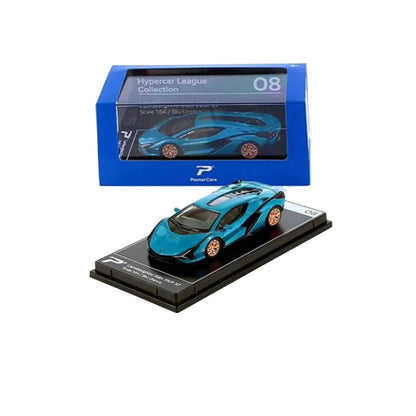 Lamborghini Sian FKP 37, 1:64 Scale (Dark Cyan)