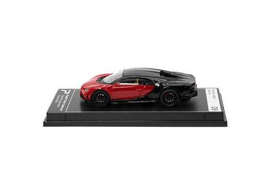 Premium scale diecast model car  – Bugatti Chiron Supersport, 1:64 Scale (Red) Collectible