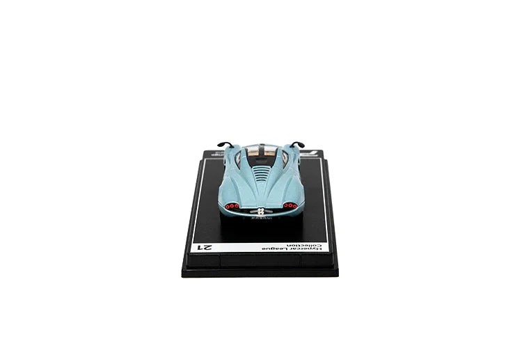 Premium scale diecast model car  – Pagani Huayra Codalunga, 1:64 Scale (Simple Turquoise) Collectible