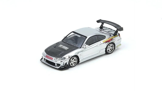 Top Secret Silvia S15 Tokyo Auto Salon Kuala Lumpur 2025 Event Edition, 1:64 Scale (Chance of Gold Chrome Chase Car) collectible diecast model at Poketwheels