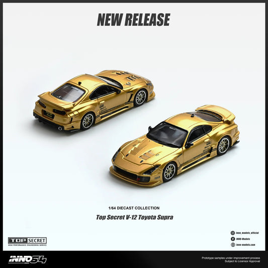 *PRE-ORDER* Top Secret V12 Supra, 1:64 Scale collectible diecast model at Poketwheels