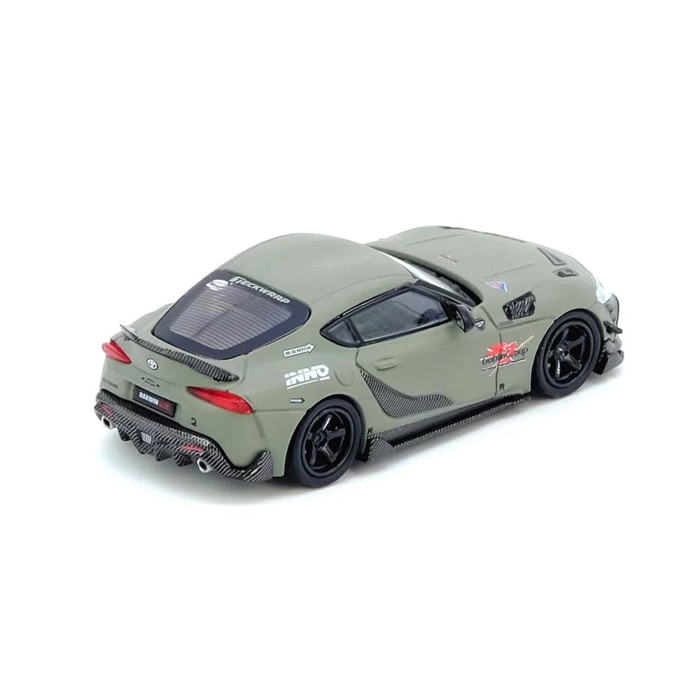 INNO64 Toyota Supra A90 Darwin Pro Matt Green 1:64 Scale Diecast Model (Pre-Order)