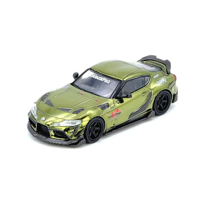 INNO64 Toyota Supra A90 Darwin Pro Matt Green 1:64 Scale Diecast Model (Pre-Order)