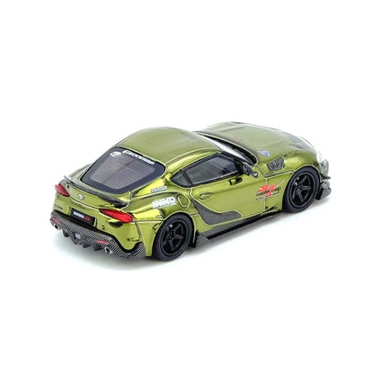INNO64 Toyota Supra A90 Darwin Pro Matt Green 1:64 Scale Diecast Model (Pre-Order)