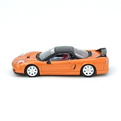 INNO64 Honda NSX-R NA2 Imola Orange Pearl With Extra Wheels 1:64 Scale Diecast Model (Pre-Order)