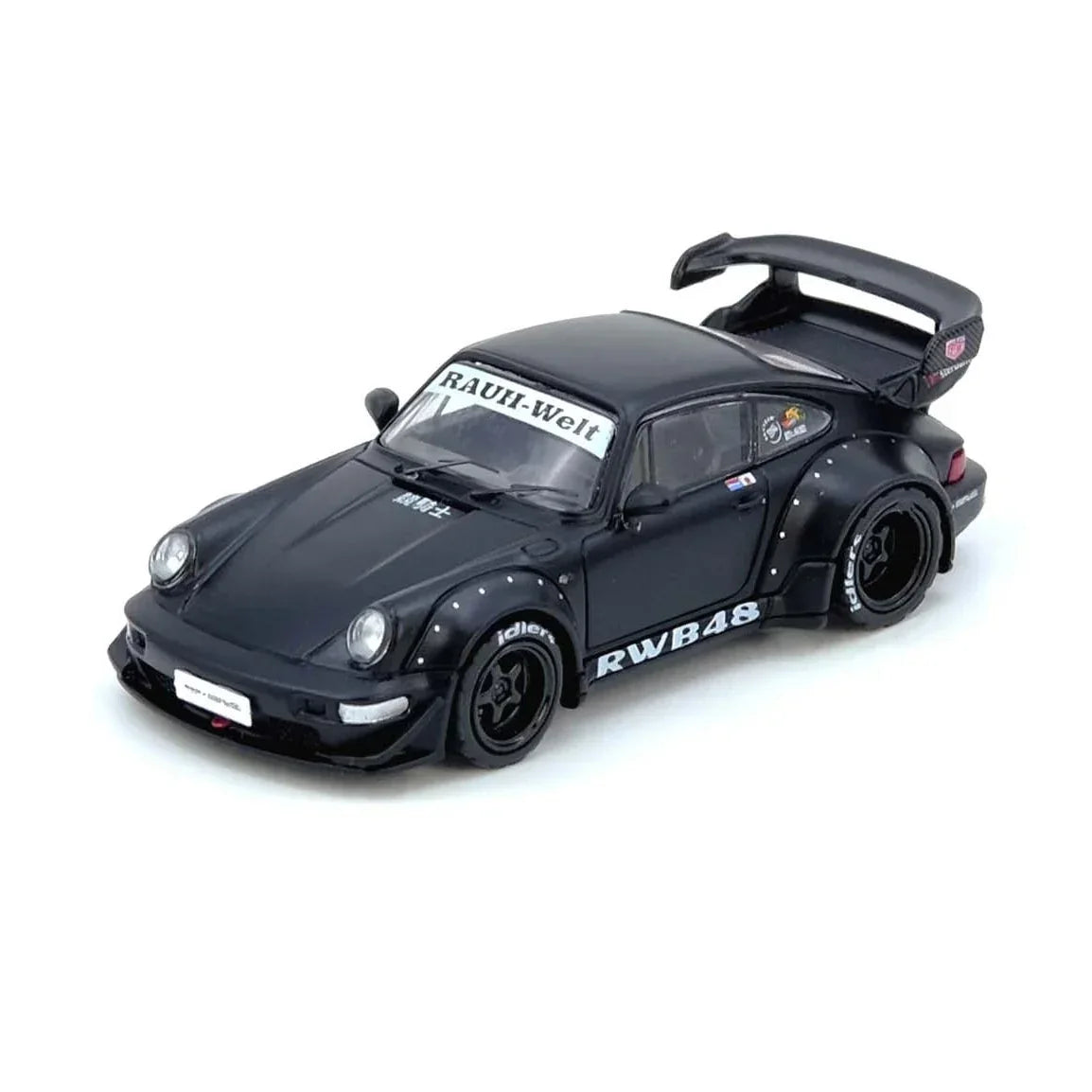 RWB 964, 1:64 Scale (Black Matt) collectible diecast model at Poketwheels