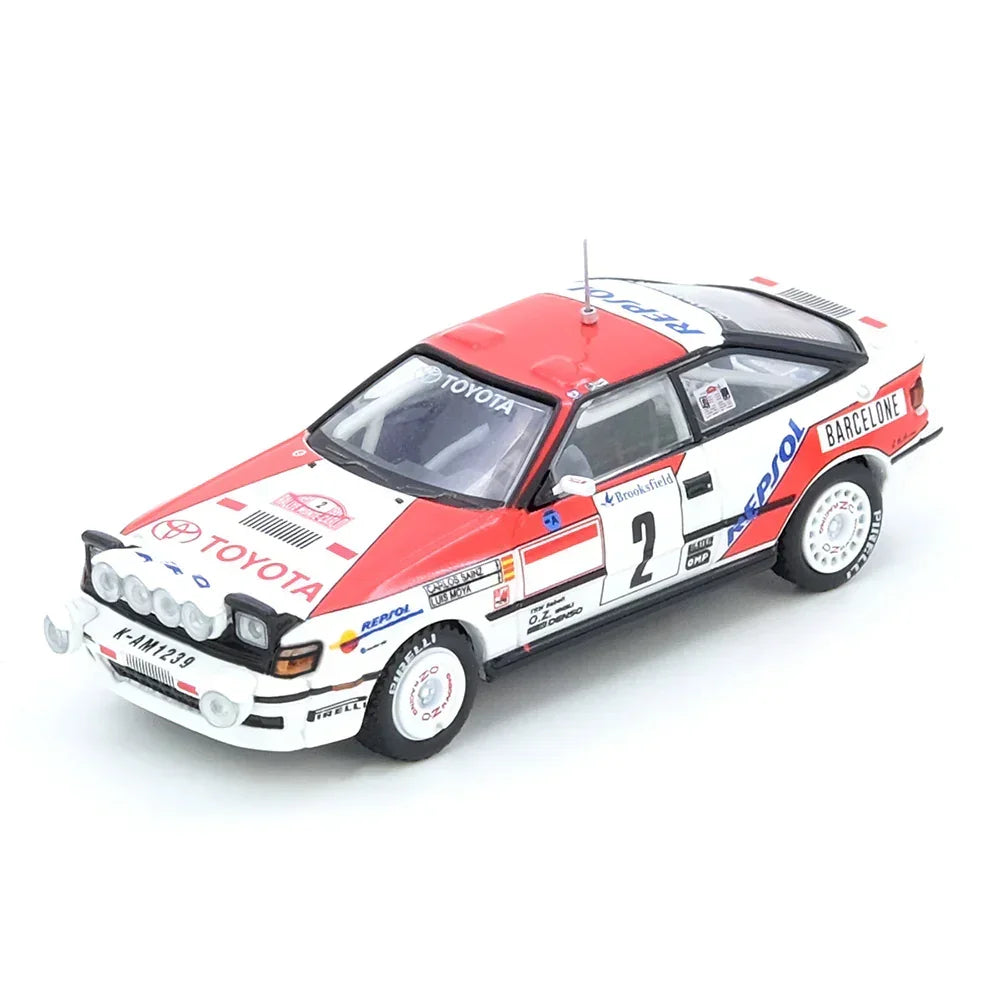 Toyota Celica GT Four ST165 Winner Rally Monte Carlo 1991 C Sainz L Moya, 1:64 Scale collectible diecast model at Poketwheels