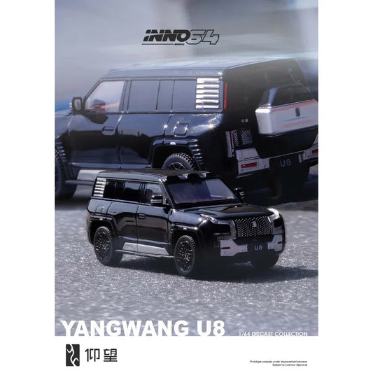Yanwang U8, 1:64 Scale (Black) collectible diecast model at Poketwheels