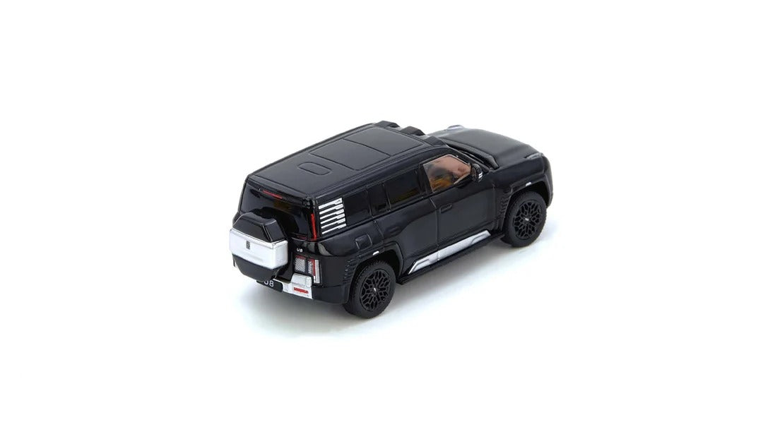 Premium scale diecast model car  – Yanwang U8, 1:64 Scale (Black) Collectible