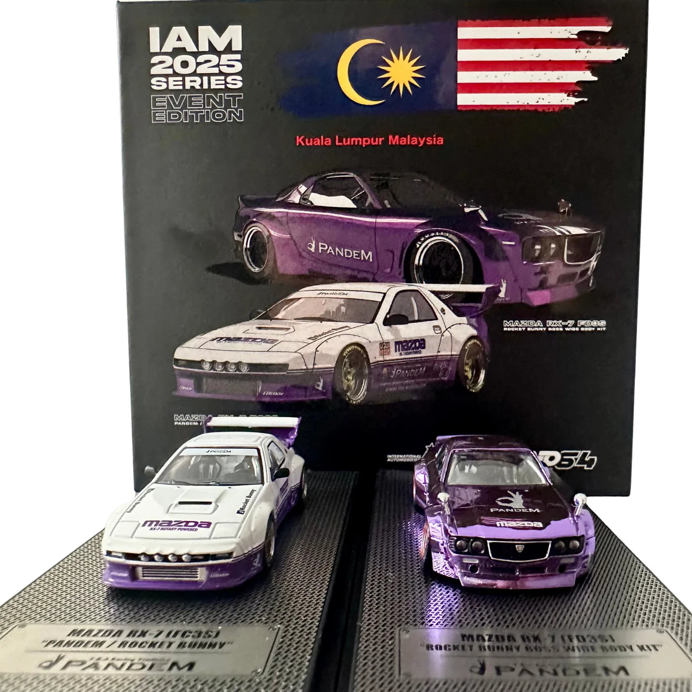 INNO64 IAM 2025 Kuala Lumpur Malaysia Box Set 1:64 Scale Diecast Model