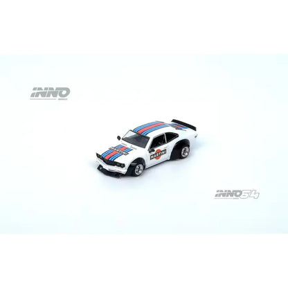 INNO64 Mazda Savanna RX-3 Martini Racing Livery 1:64 Scale Diecast Model