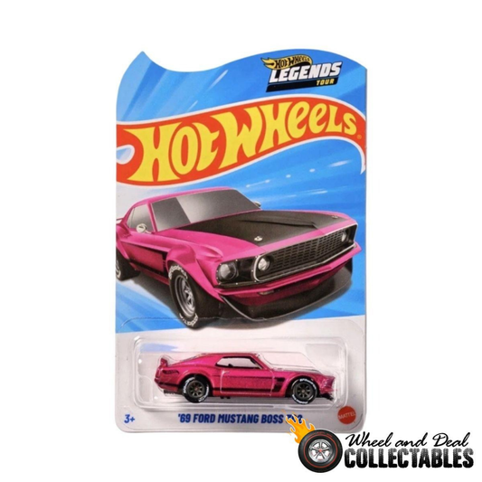 Hot Wheels Legends Tour 2026 – ’69 Ford Mustang Boss 302, 1:64 Scale collectible diecast model at Poketwheels