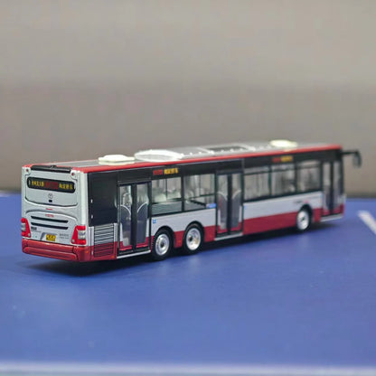 95 Creative Culture HEC 2026 City Couch Bus Maroon & Grey 1:110 Scale Diecast Model