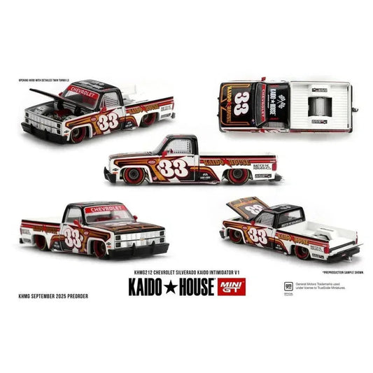 Chevrolet Silverado Kaido Intimidator V1, 1:64 Scale collectible diecast model at Poketwheels