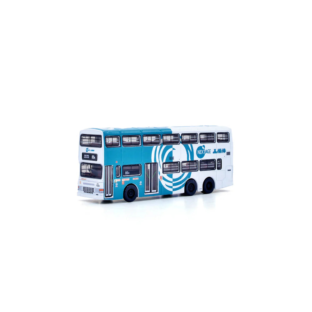 TINY KMB Dennis Dragon 11m Open Top Bus (Route 86K), 1:110 Scale
