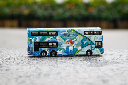 TINY KMB Volvo B8L Wright 12m "Sustainability·Get Set·Go" (290A), 1:110 Scale