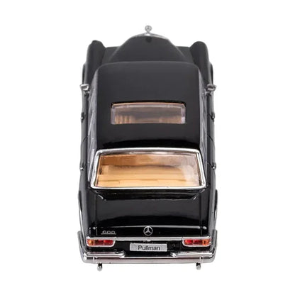 GCD Mercedes-Benz 600 Pullman Limousine No.33 Black 1:64 Scale Diecast Model