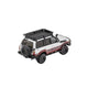 PRE-ORDER GCD Toyota Land Cruiser LC80 Modified with Off-Road Accessories Silver & Maroon 1:64 Scale Diecast Model