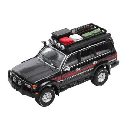 PRE-ORDER GCD Toyota No.613 Land Cruiser 80 Black 1:64 Scale Diecast Model