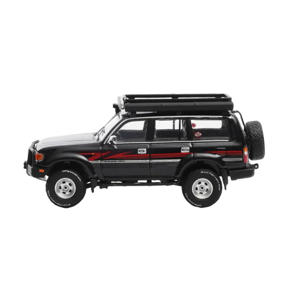 PRE-ORDER GCD Toyota No.613 Land Cruiser 80 Black 1:64 Scale Diecast Model