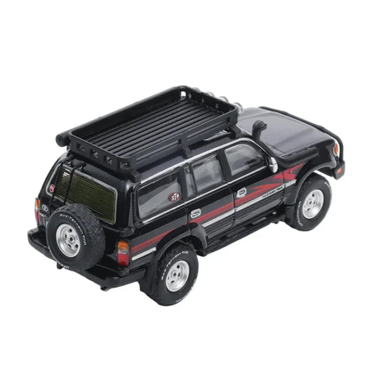 PRE-ORDER GCD Toyota No.613 Land Cruiser 80 Black 1:64 Scale Diecast Model