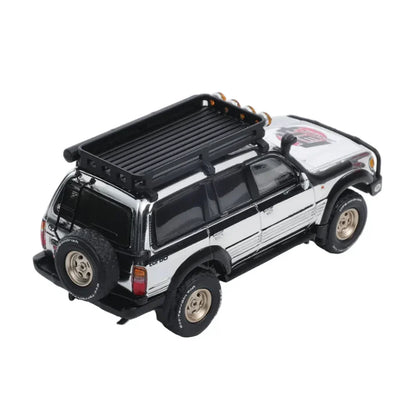 GCD Toyota No.616 Land Cruiser 80 Silver 1:64 Scale Diecast Model
