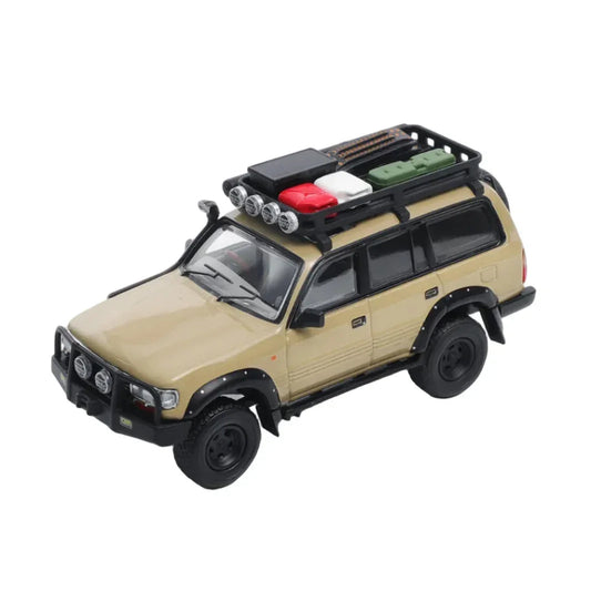 Toyota No.631 Land Cruiser 80, 1:64 Scale (Beige) collectible diecast model at Poketwheels