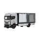 Scania 730 S No.138 Enclosed/Double Deck Tow Truck, 1:64 Scale (Silver) collectible diecast model at Poketwheels