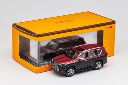 PRE-ORDER GCD Lexus LX600 Street Model Red 1:64 Scale Diecast Model
