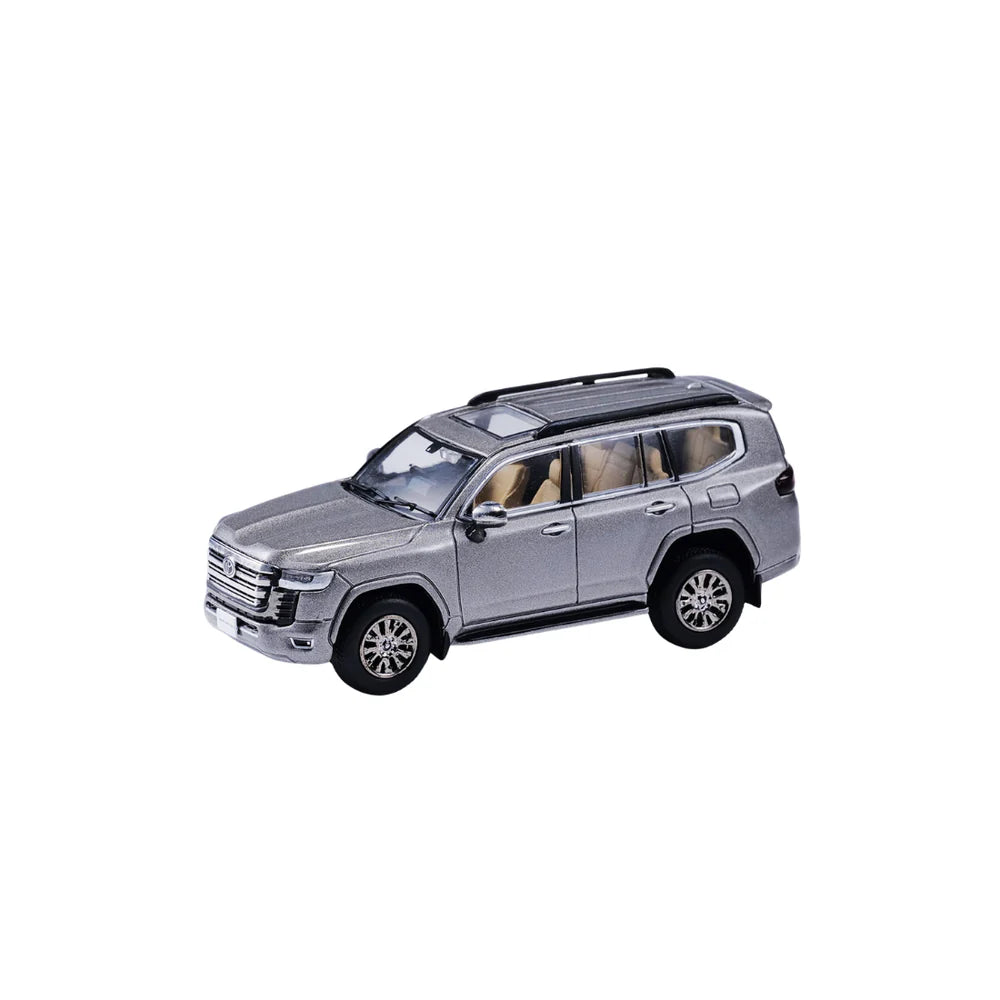 PRE-ORDER GCD Toyota Land Cruiser LC300 Street Version Grey 1:64 Scale Diecast Model