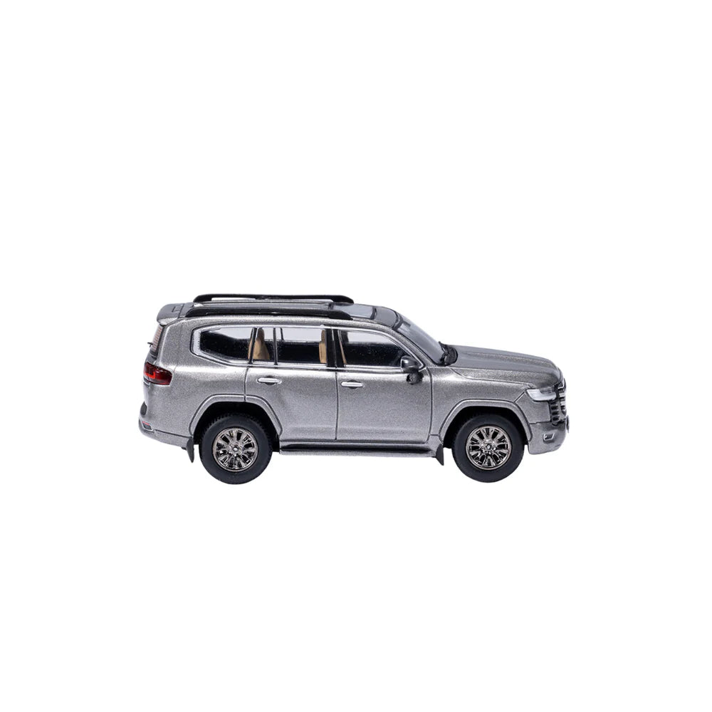 PRE-ORDER GCD Toyota Land Cruiser LC300 Street Version Grey 1:64 Scale Diecast Model