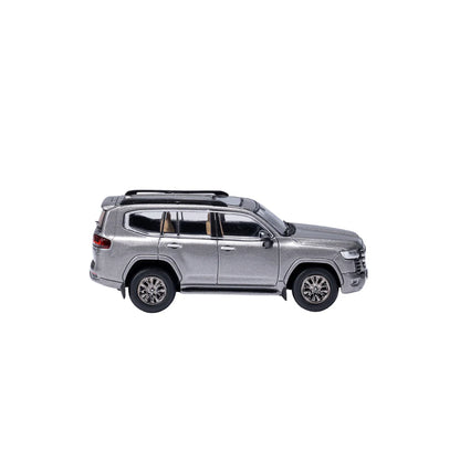 PRE-ORDER GCD Toyota Land Cruiser LC300 Street Version Grey 1:64 Scale Diecast Model