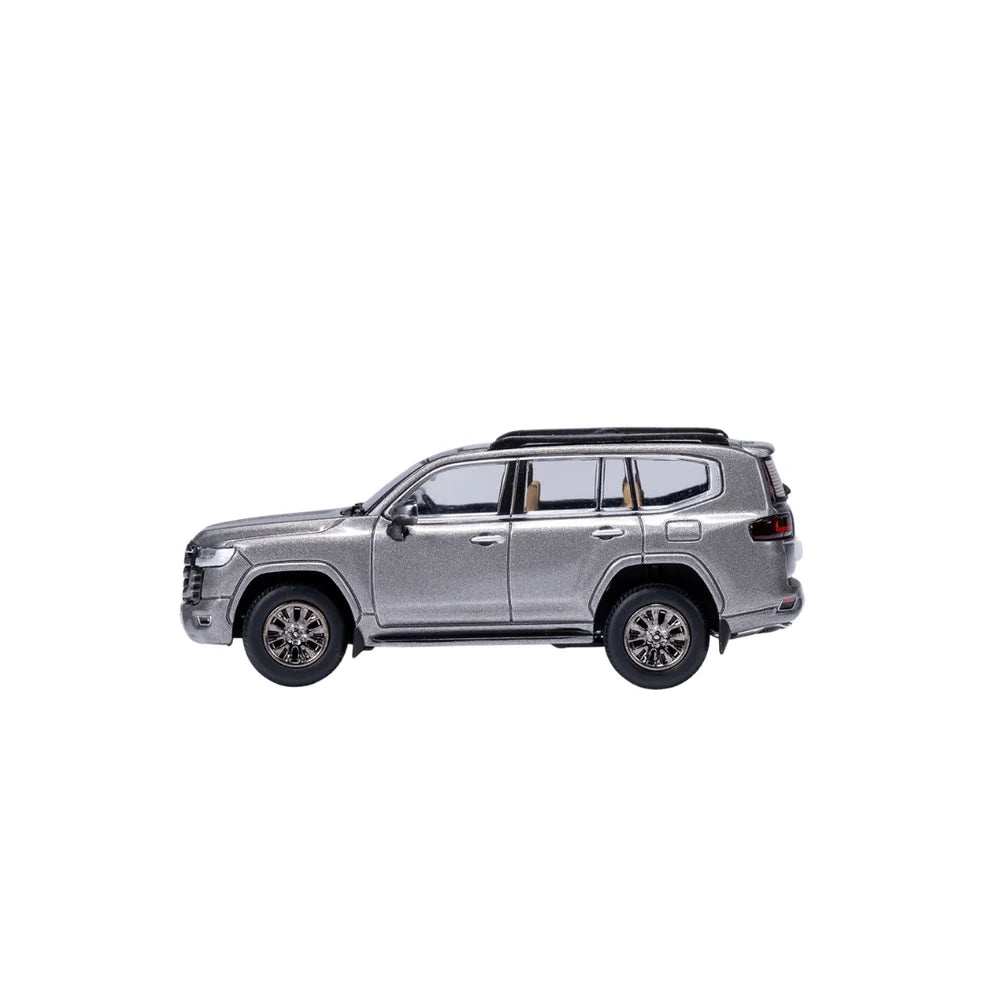PRE-ORDER GCD Toyota Land Cruiser LC300 Street Version Grey 1:64 Scale Diecast Model