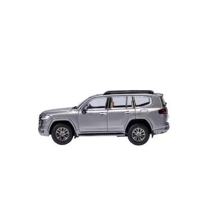 PRE-ORDER GCD Toyota Land Cruiser LC300 Street Version Grey 1:64 Scale Diecast Model
