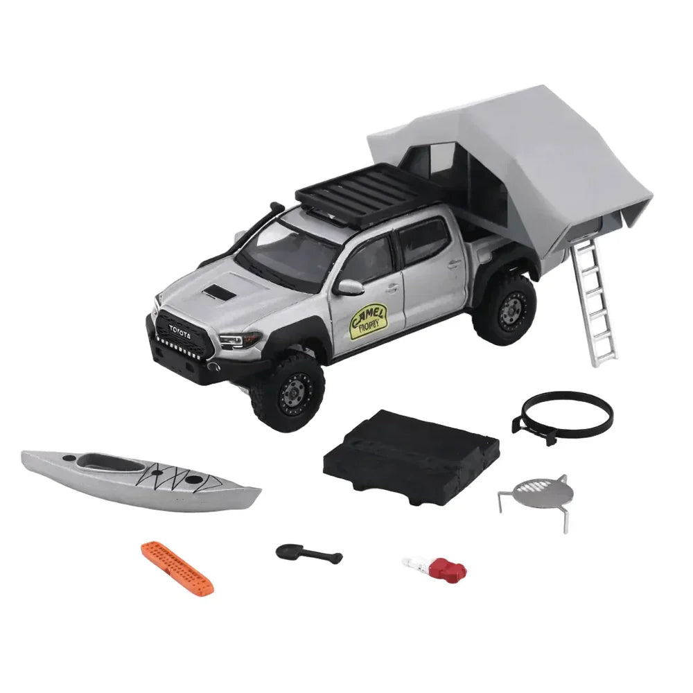 GCD Toyota Tacoma No.275 TRD PRO Silver 1:64 Scale Diecast Model