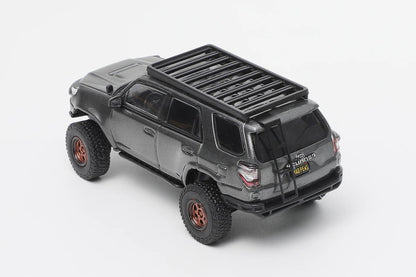 GCD Toyota 4Runner Pre Runner with Accessories LHD Black 1:64 Scale Diecast Model