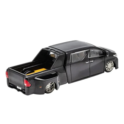 GCD Toyota NATS No.328 Alphard Super Dually Black 1:64 Scale Diecast Model