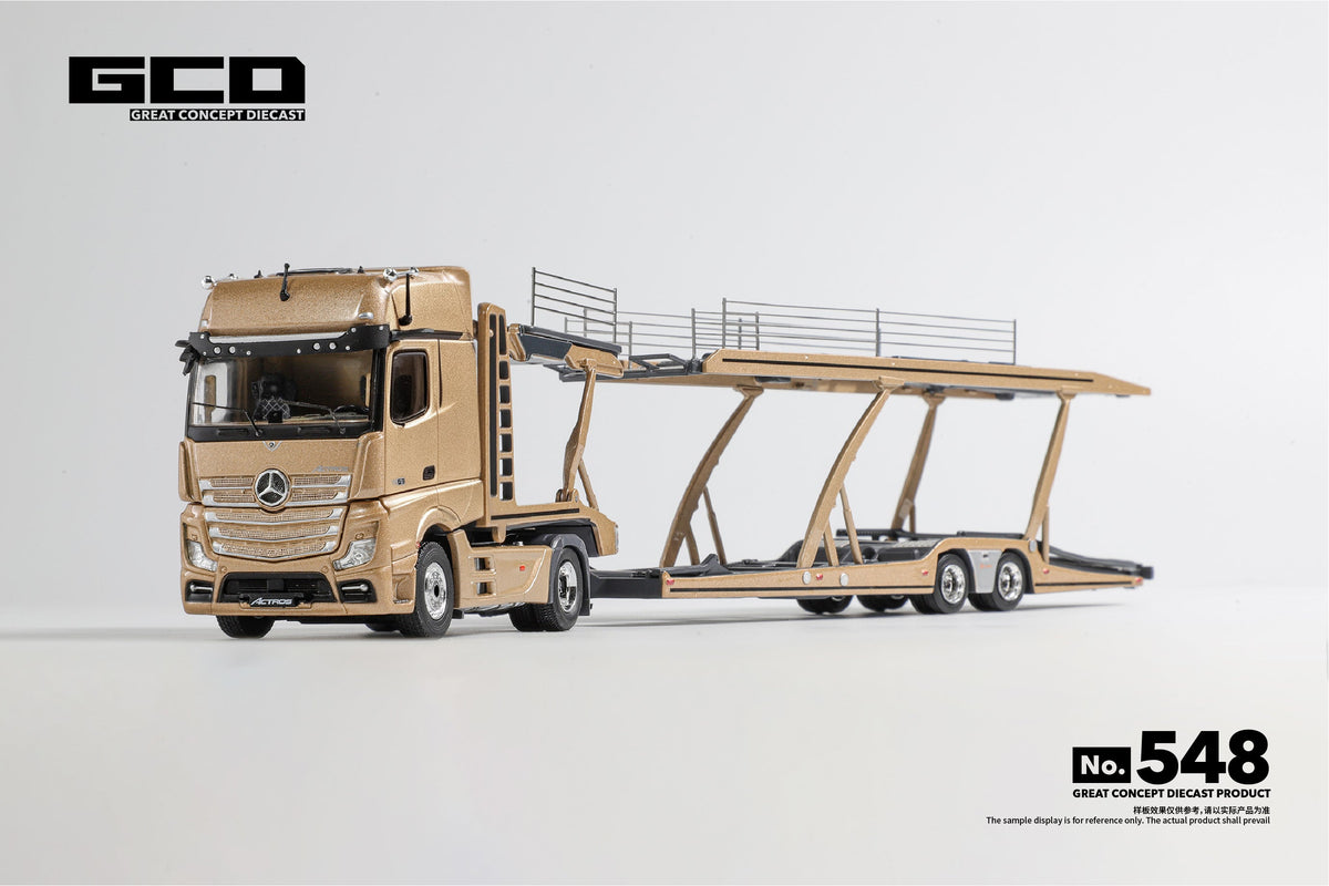 *PRE-ORDER* Mercedes-Benz Actros 2 Golden, 1:64 Scale collectible diecast model at Poketwheels