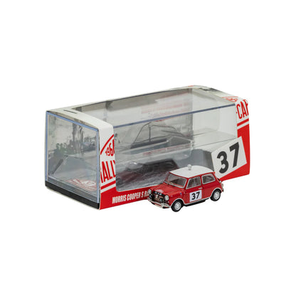 GCD Mini Cooper #37 Red 1:64 Scale Diecast Model