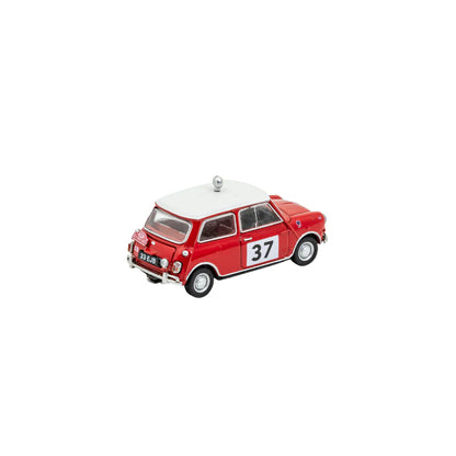 GCD Mini Cooper #37 Red 1:64 Scale Diecast Model