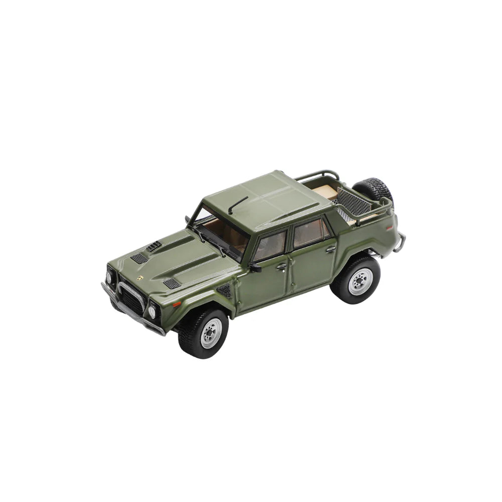 PRE-ORDER SHADOW PRO Lamborghini LM002 Military Green 1:64 Scale Diecast Model