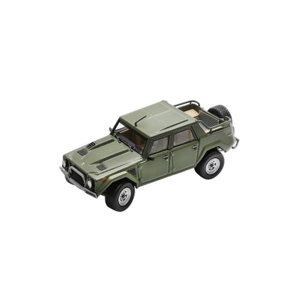 PRE-ORDER SHADOW PRO Lamborghini LM002 Military Green 1:64 Scale Diecast Model