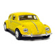 Kinsmart Volkswagen Classical Beetle 1967 1:36 Scale Diecast Model (Yellow)