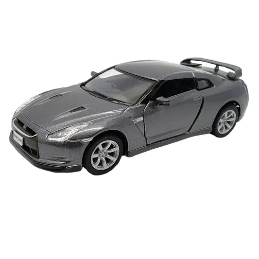 Kinsmart Nissan GT-R R35 2009 1:36 Scale Diecast Model (Grey)