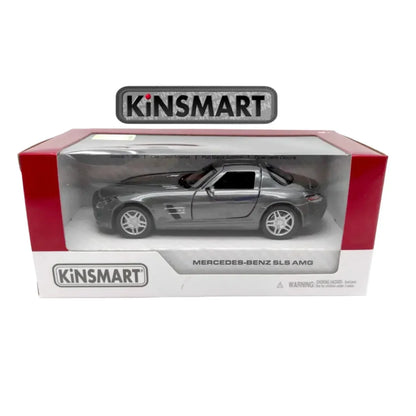 Kinsmart Mercedes-Benz SLS AMG 1:36 Scale Diecast Model (Grey)