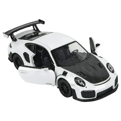 Kinsmart Porsche 911 GT2 RS 1:36 Scale Diecast Model (White)