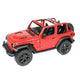 Kinsmart Jeep Wrangler Hard Top 2018 1:36 Scale Diecast Model (Red)