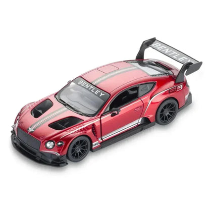 Kinsmart Bentley Continental GT3 1:36 Scale Diecast Model (Red)