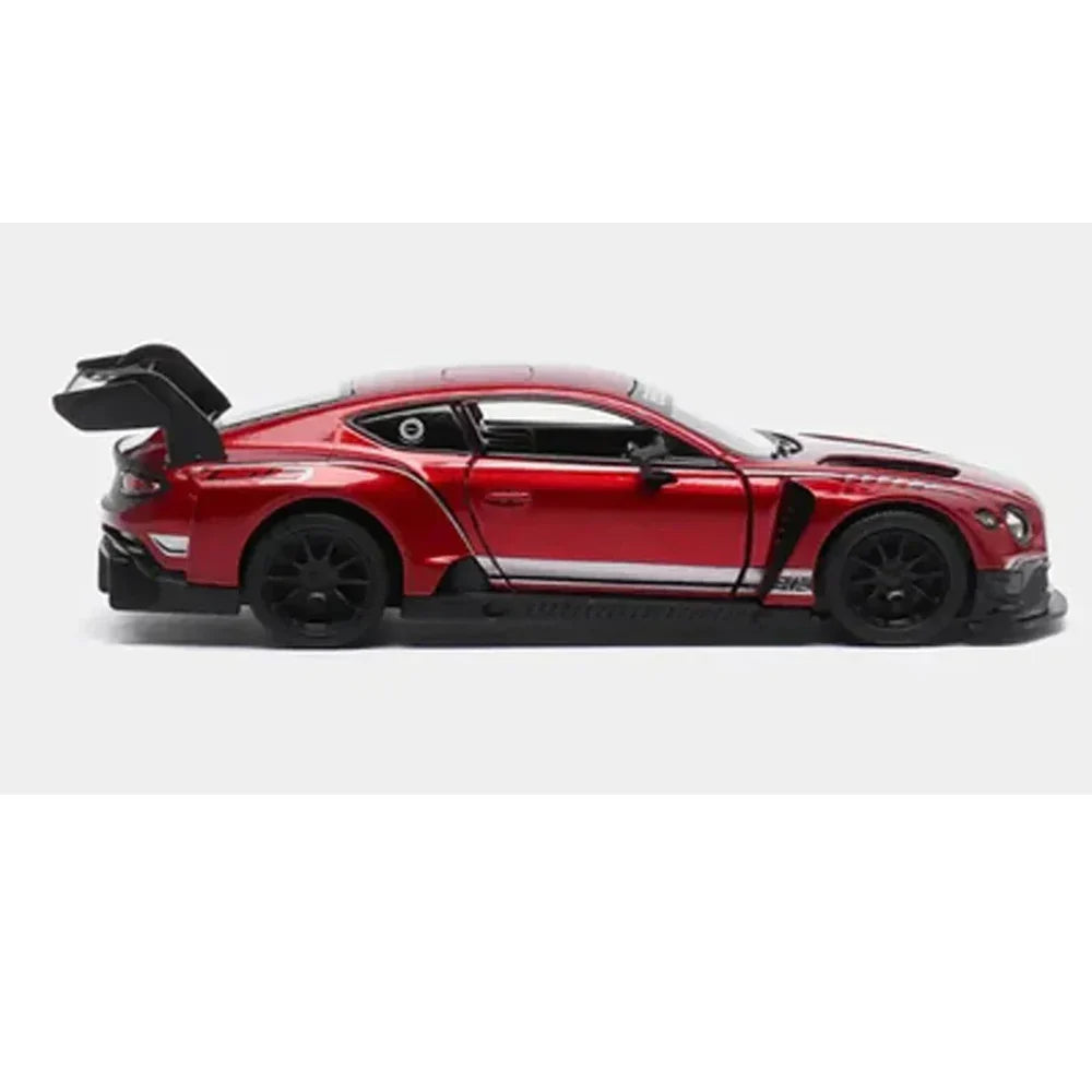 Kinsmart Bentley Continental GT3 1:36 Scale Diecast Model (Red)