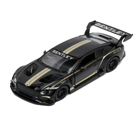 Kinsmart Bentley Continental GT3 1:36 Scale Diecast Model (Black)